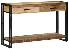 Mesa de Console vidaXL 120x33x75 cm Madeira de Mangueira Sólida