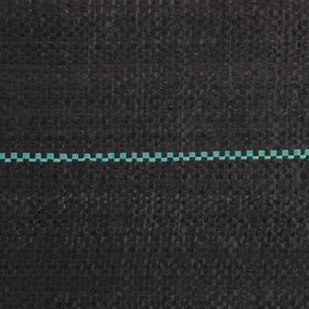 Tela para ervas daninhas 0,5x150 m PP preto