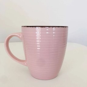 Canecas Linhas | Cerâmica - Rosa