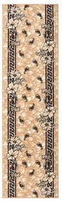 vidaXL Passadeira 80x300 cm polipropileno bege