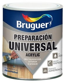 Preparação de superfícies Bruguer 5120576  Universal Acrílico Impressão 250 ml Branco Mate