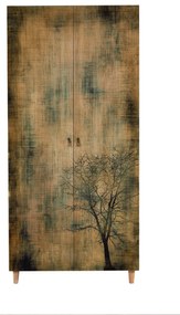 Guarda-Roupa Stil – Carvalho Sonoma – 90x192x52 cm