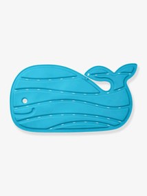 Tapete de banho, baleia Moby, da SKIP HOP azul medio liso
