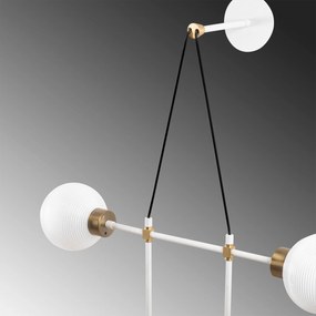 Candeeiro de Parede Swing – Branco Vintage – 78 x 15 cm