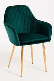 Cadeira Chic Golden - Verde