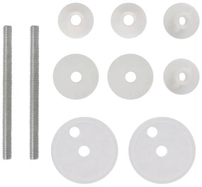 Assentos de sanita com tampas 2 pcs MDF madeira velha