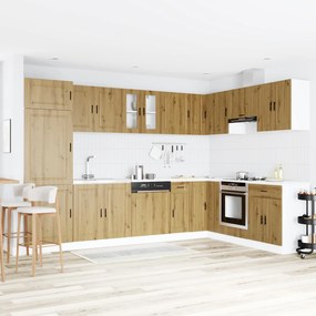 vidaXL Gabinete Base para Pia Porto Castanho 80 x 46 x 81,5 cm