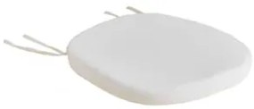 Almofada Para Cadeira De Jardim Zariel Tecido Gardénia Branco - Sklum