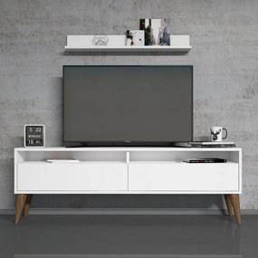 Móvel TV Best – Branco – 150x50x30 cm