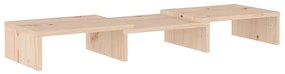 Suporte para monitor 60x24x10,5 cm madeira de pinho maciça