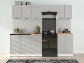Conjunto de cozinha modular Line Grey 120