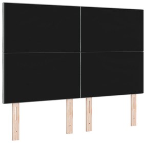 Cabeceira Design de Blocos de Diamante Cinza Claro 160 cm Tecido