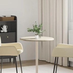 vidaXL Tampo de mesa Ø60x2,5 cm mármore cinzento