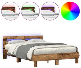 Estrado de Cama de Madeira Madeira Recuperada 150 x 200 cm