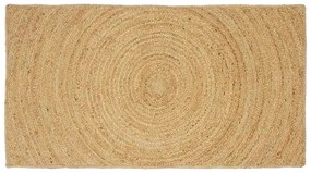 vidaXL Tapete Castanho 80 x 150 cm Juta