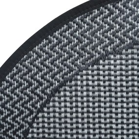 Tapete de exterior Ø160 cm ARAKIL PP cinzento