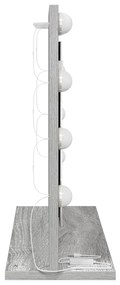 Espelho de Toucador Cinzento Sonoma MDF, Vidro 60 x 45 x 18 cm