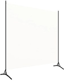 Divisória com 1 painel 175x180 cm tecido branco