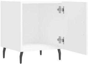 Mesa cabeceira 40x40x50 cm derivados de madeira branco