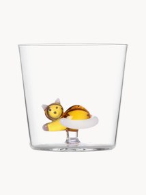 Copo em borosilicato artesanal Botanica Tabby Cat