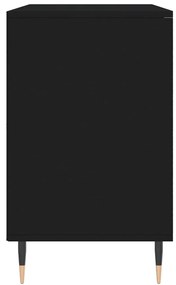 Sapateira 102x36x60 cm derivados de madeira preto
