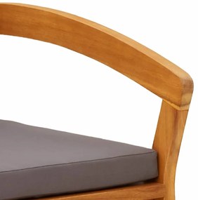 Cadeiras de Jardim vidaXL 2 pcs 59,5x70,5x72,5 cm Madeira Sólida de Ac