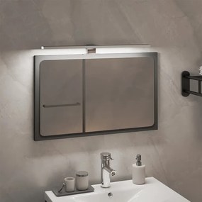 vidaXL Luz LED para espelho 7,5 W 6000 K 50 cm branco frio