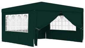 Tenda de Eventos Profissional Impermeável - 4x4m - Verde