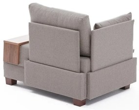 Sofá de 1 Lugar Fly – Bege – 100x80x75 cm