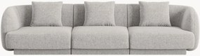 Sofá em chenille Tulum (4 lugares), L 255 cm
