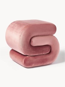 Velvet Upholstered Sofa Ottoman Merle