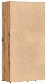 Estante 66x30x130 cm derivados de madeira carvalho artisiano