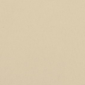 Almofadão p/ banco de jardim 120x50x7 cm tecido oxford bege