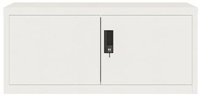 Arquivador 90x40x180 cm aço branco
