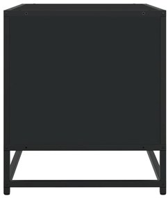 Móvel de TV 180x40x46 cm derivados de madeira preto