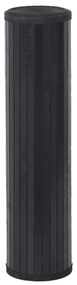 Tapete retangular 80x500 cm bambu preto
