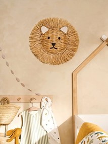 Decoração de parede Leão bege
