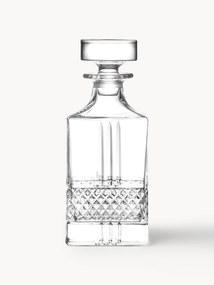 Decantador em cristal com relevo Calicavino, 850 ml