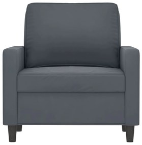 Poltrona 60 cm veludo verde-escuro