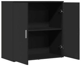 Aparador 79x38x80 cm derivados de madeira preto