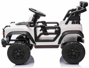 Carro elétrico para crianças 12V Ford Bronco com tração traseira, licenciado (1 Lugar) bateria de lítio, leitor de MP3 com entrada USB, luzes LED Bran