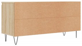 Móvel de TV 104x35x50 cm derivados de madeira carvalho sonoma