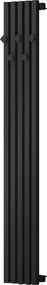 Mexen Flux radiador decorativo para casa de banho 1500 x 240 mm, 450 W, preto - W127-1500-240-00-70