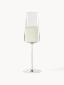 Copos de champanhe de cristal Power, conjunto de 6