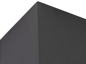 Projetores de design preto 4 luzes - Qubo Honey Design