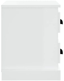 Mesa de cabeceira 60x35,5x45 cm branco