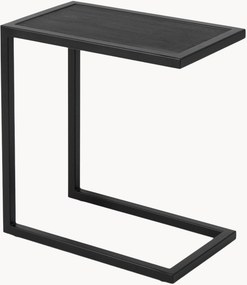 Mesa de apoio com tampo em madeira de carvalho Daniël Divani