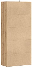 Sapateira 80x39x178 cm derivados de madeira carvalho artisiano