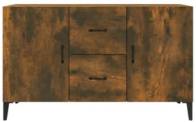 Aparador 100x36x60 cm derivados de madeira carvalho fumado