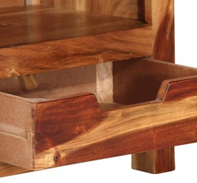 Móvel de TV 110x30x40 cm madeira de acácia maciça